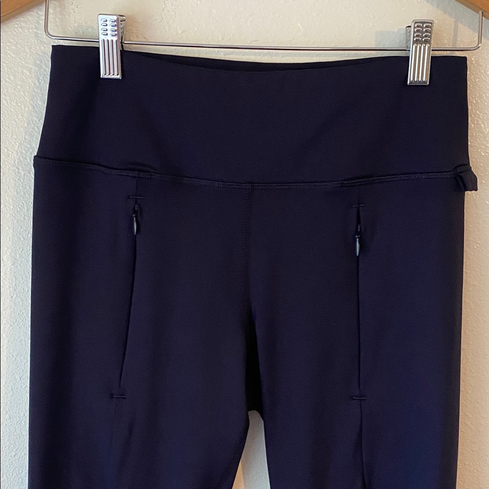 Express Dark Blue Polyester Leggings Women’s Small